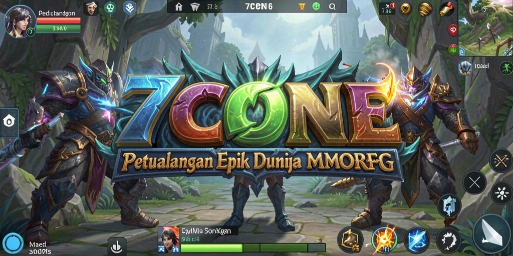 Tangkapan layar dari gameplay menarik di 7CONE.