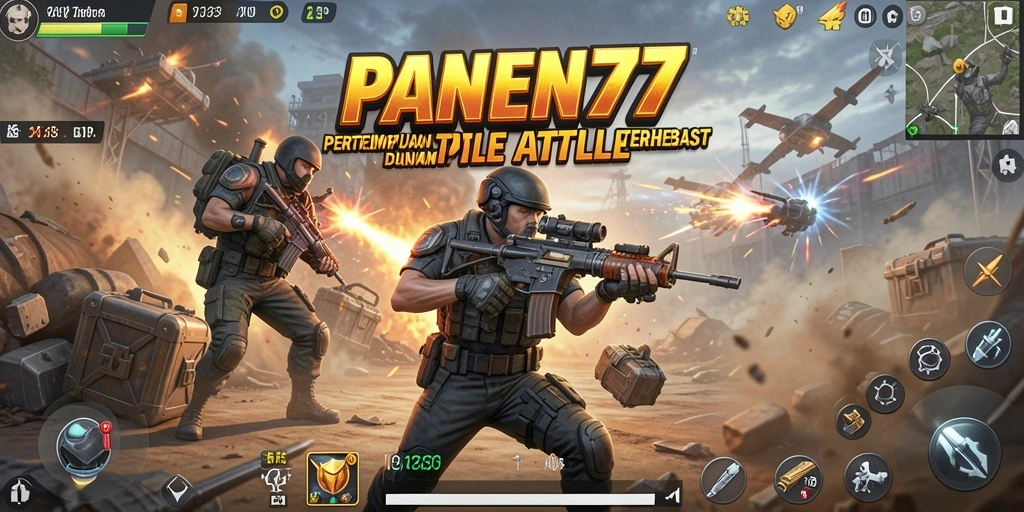 Gameplay seru di arena pertempuran PANEN77.